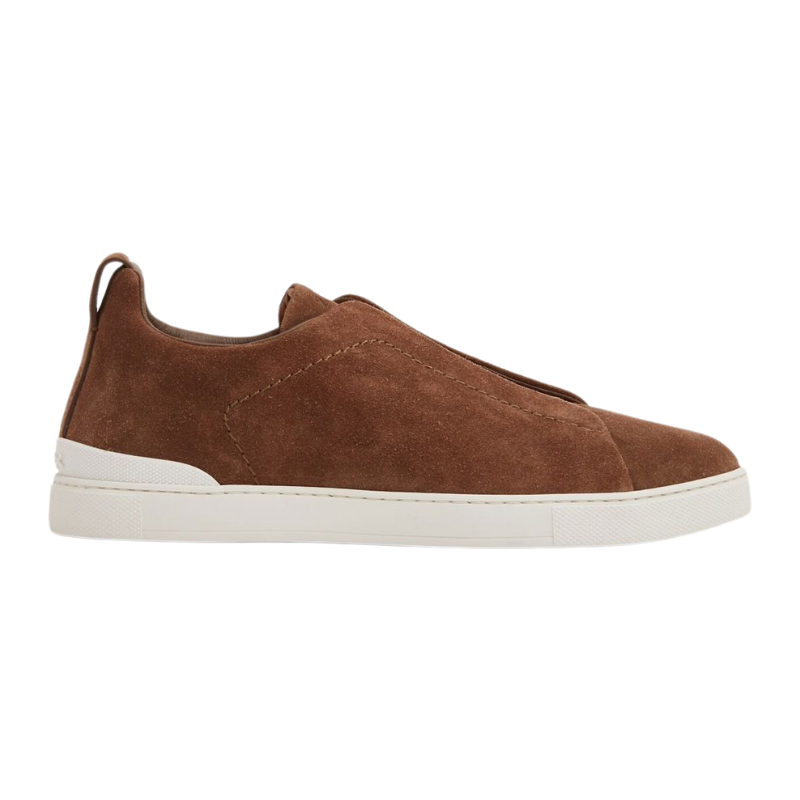 3_79371467-1663-45ba-9865-cf8142990244.png Zegna Suede Low-Top Sneakers – Light Brown Calf Suede/Leather - Image 1