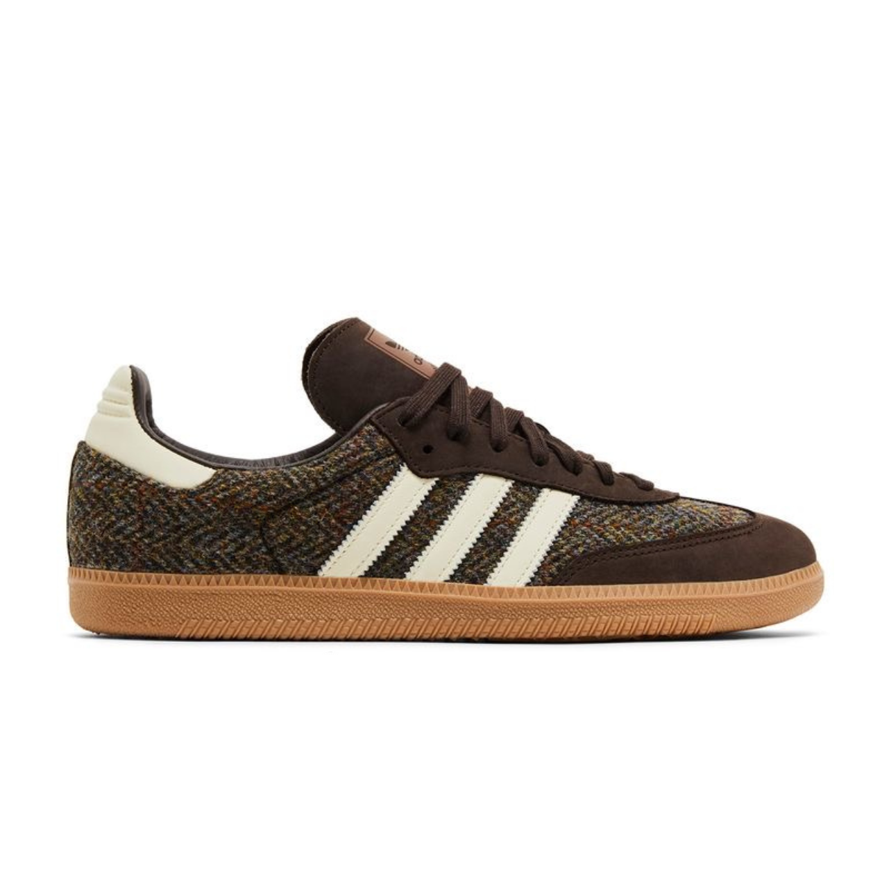 EF500F1C-0805-4634-BBD9-877BD5D2FDBE.png Adidas Samba OG – Tweed Pack Dark Brown - Image 1