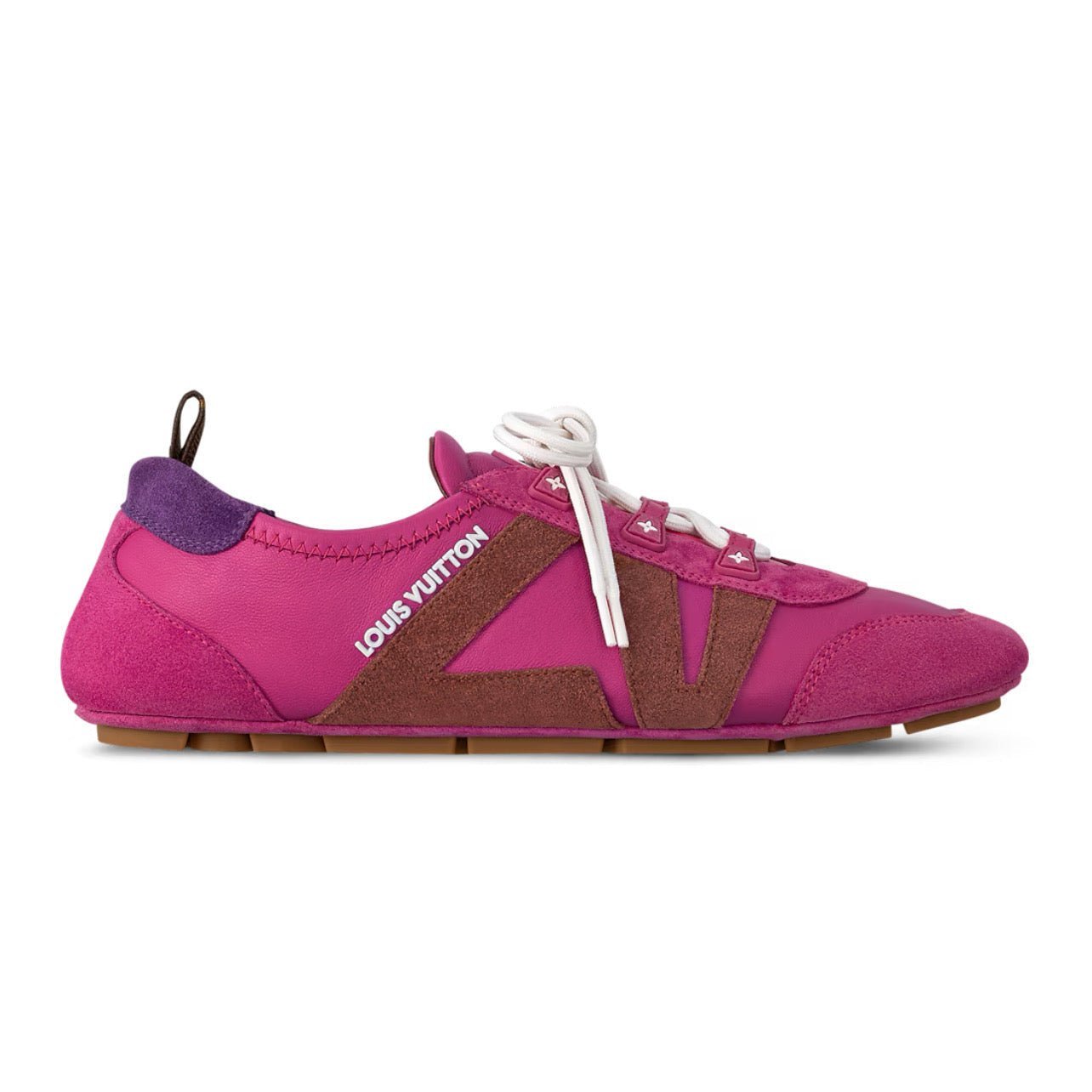 LouisVuittonLVSneakerinaFuchsiaPink.jpg Louis Vuitton LV Sneakerina Fuchsia Pink - Image 1