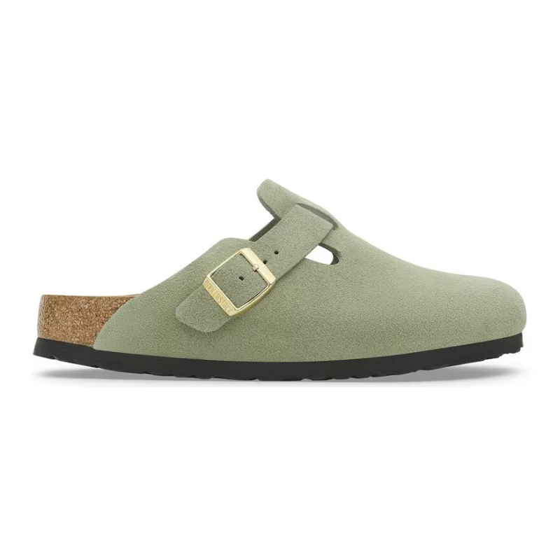 Untitled-design-2025-02-22T115339.974.png Birkenstock Boston Soft Footbed – Suede Green Tea - Image 1