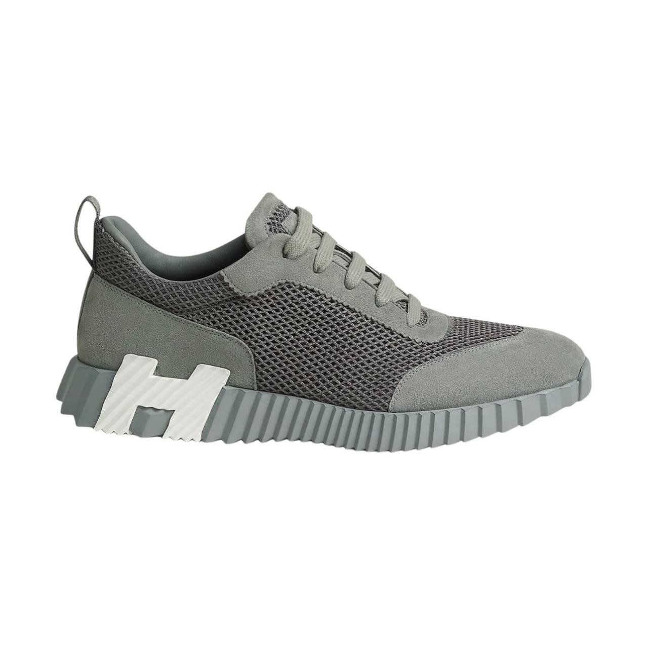 img_2018.jpeg HERMES Bouncing Low-Top 'Grey - Image 1