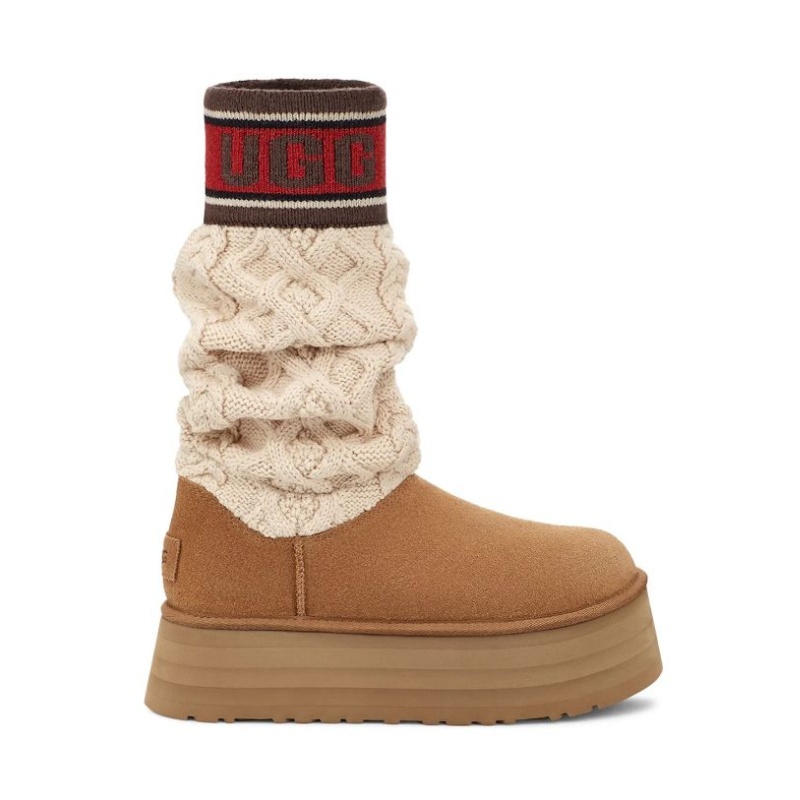 ugg-pumped-venture-daze-sand-black-43.png UGG Classic Sweater Letter Boot – Chestnut - Image 1