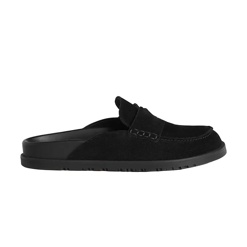 1AEA19DD-8986-4CB8-B6BC-87012BD7FB06 Hermès Go mule 'Noir' - Image 1
