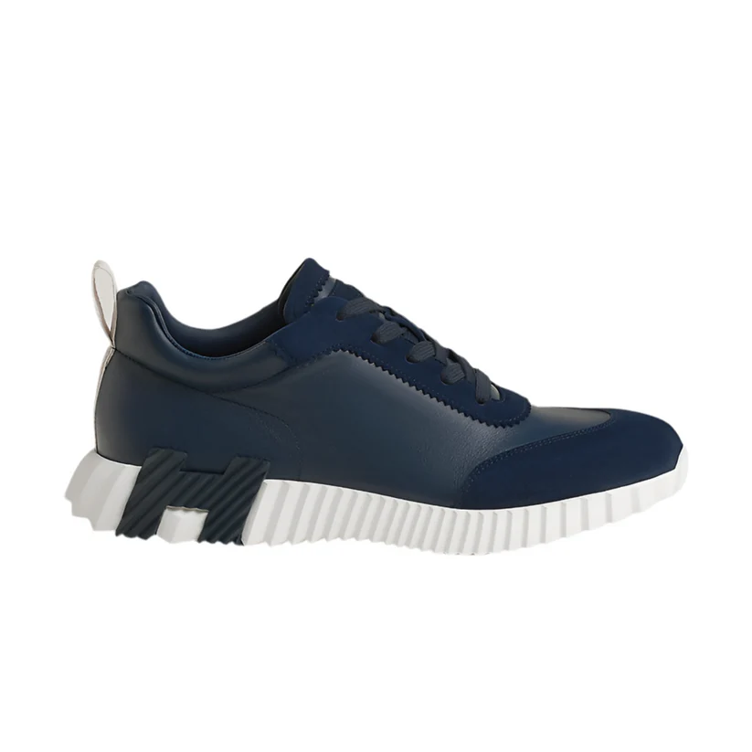 8E3ABB2F-F761-42E0-840B-7077D57033DB Hermès Bouncing sneaker 'Bleu Océan' - Image 1