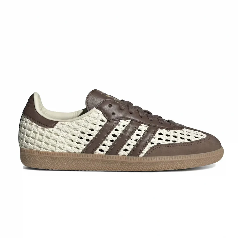 A63ED01C-1323-4BB6-B9F5-716E08799610 adidas samba og Cream White Earth Strata (Women's) - Image 1