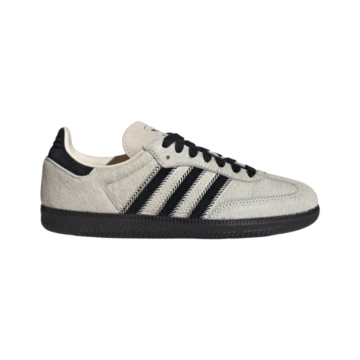 Adidas_Samba_OG_Wonder_White_Black_Pony Adidas Samba OG Wonder White Black Pony - Image 1