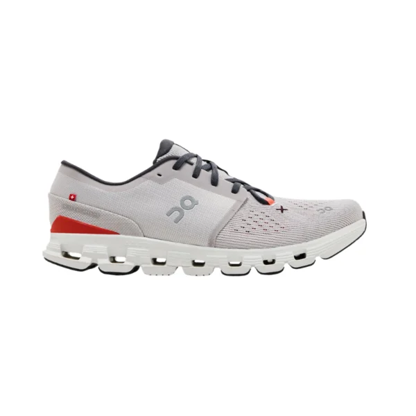 1-29-600x600-1 ON Cloud x 4 silver flame - Image 1