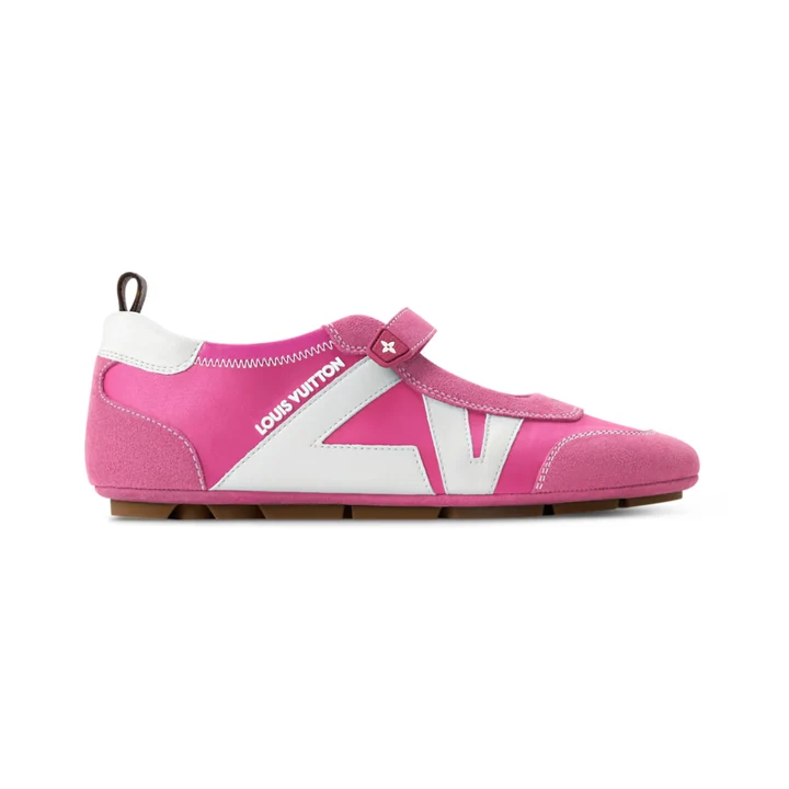 2_f9caea66-568c-47b1-b093-ffed7cc0b2cd Louis Vuitton Sneakerina Mary Jane Rose - Image 1