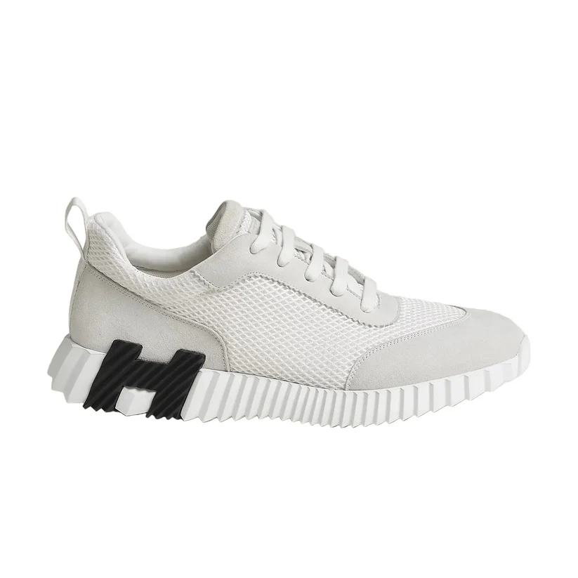 FCE46983-13E7-47DC-ACD8-D43F3091C003 Hermès Bouncing sneaker 'Écru' - Image 1