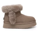 Kaz Shearling Mini Platform UGG Boots