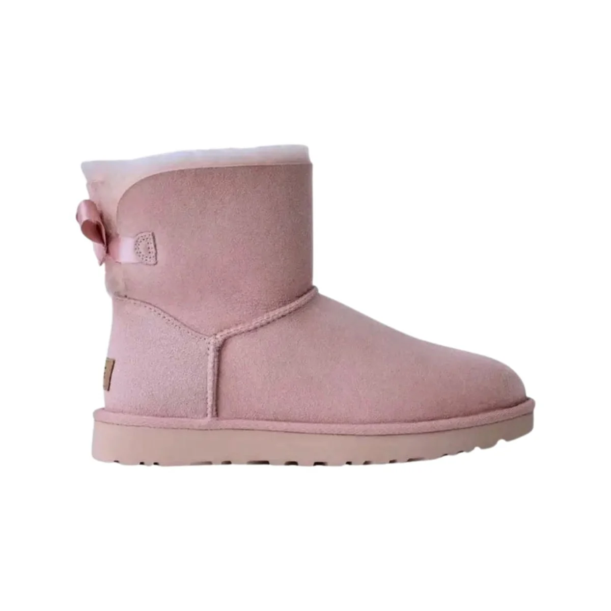 photo_2025-12-17_15-43-21 UGG Mini Bailey Bow Pink Boots - Image 1