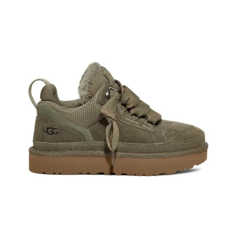 تصميم بدون عنوان (1) UGG Lowmel lace-up – Green - Image 1