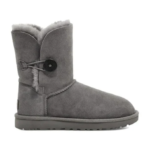 UGG Bailey Button II Boot Fleece Lined Gray